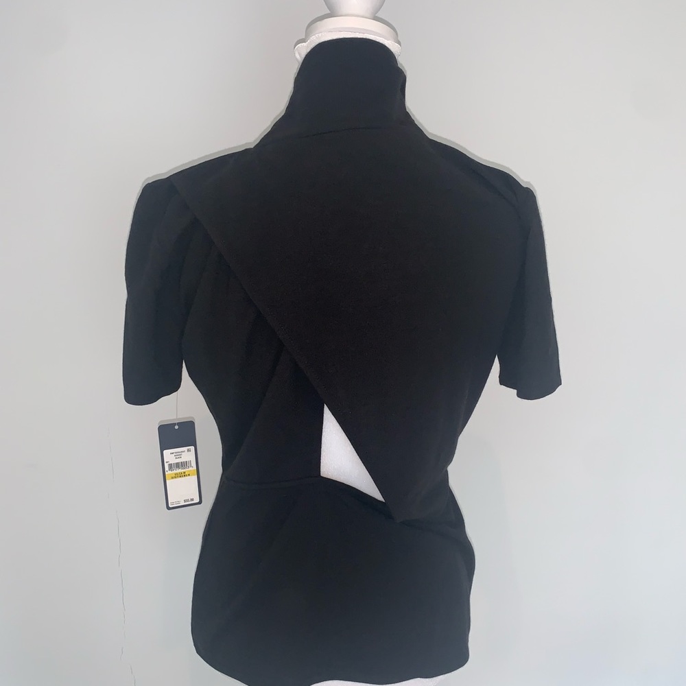 Rachel Roy open back knit top NWT